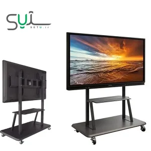 پایه چرخدار مانیتور لمسی